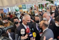 Türkiyənin mədəniyyət və turizm naziri Azərbaycan stendini ziyarət edib