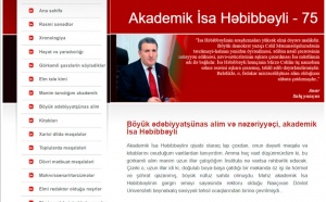 Respublika Gənclər Kitabxanasında akademik İsa Həbibbəylinin 75 illik yubileyi ilə əlaqədar olaraq silsilə materiallar hazırlanıb.
