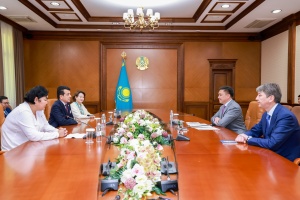 Türk Mədəniyyəti və İrsi Fondunun təşəbbüsü ilə ISESCO-nun baş direktoru və Çimkənt vailayətinin akimi bir araya gəlib