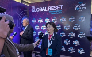 Aktotı Raimkulova  TRT WORLD FORUM 2025-də iştirak edib