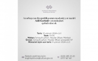 Mədəniyyət naziri İsmayıllıda vətəndaşlarla görüşəcək