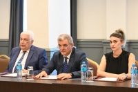 Fazil Mustafa Leonid Anfimovun başçılıq etdiyi nümayəndə heyəti ilə görüşüb