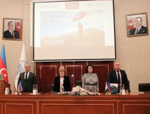 BDU-nun SABAH qrupları Aprel döyüşləri iştirakçıları və yazarlarla görüşüblər