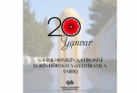 Mədəniyyət Nazirliyinin kollektivi 20 Yanvar şəhidlərinin xatirəsini yad edib