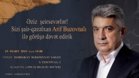 Arif Buzovnalı ilə görüş keçiriləcək