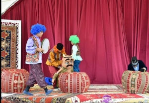 Kukla Teatrı Laçında “Məlikməmməd” tamaşası ilə çıxış edib