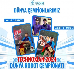 “Hədəf”in məzun bilgələri dünya çempionu olublar