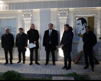 Moldovada Müslüm Maqomayevin barelyefi açılıb