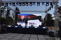 İmişlidə Heydər Əliyevin anadan olmasının 103-c&uuml; ild&ouml;n&uuml;m&uuml;nə həsr olunmuş konsert proqramı ke&ccedil;irilib