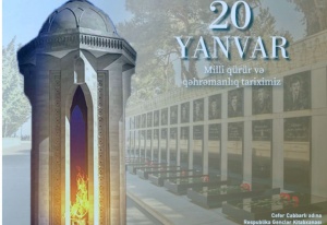 Gənclər Kitabxanasında 35-ci 20 Yanvar ilə əlaqədar virtual kitab sərgisi hazırlanıb