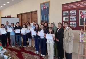 Oğuzda "Azərbaycan memarlığı uşaqların g&ouml;z&uuml; ilə" adlı sərgi təşkil edilib