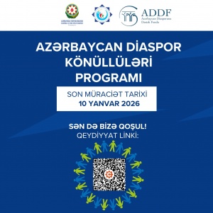 “Könüllülər Proqramı”na qəbul elan edilir