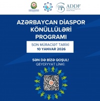 &ldquo;K&ouml;n&uuml;ll&uuml;lər Proqramı&rdquo;na qəbul elan edilir