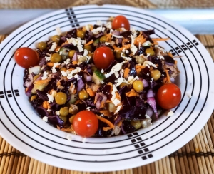 Ləzzətli Tuna salatı
