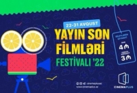 “Yayın son filmləri” festivalı keçiriləcək