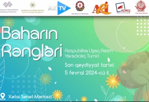 Respublika uşaq rəsm yaradıcılıq turnirinə qeydiyyat başlayıb