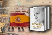 Ulu Öndər Heydər Əliyev haqqında kitab İspaniya kitabxanalarında