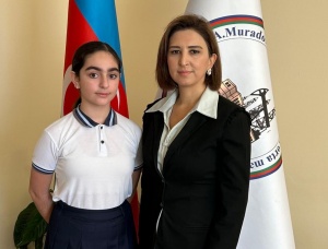 Bir direktor və bir şagird layihəsində Röya İslamova və Aydan Həbibli