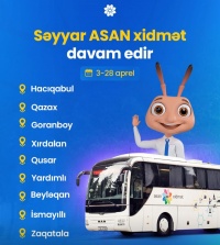 Səyyar ASAN xidmət davam edir