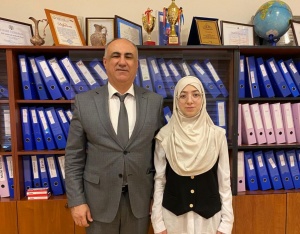 &ldquo;Bir direktor və bir şagird&rdquo; layihəsində Elmar Həşimov və Zeynəb Tahmazova