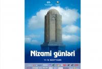 Bazar günü Gəncədə &quot;Nizami günləri&quot; başlayacaq