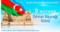 Bayraq Gününə töhfə - GƏNCLƏR KİTABXANASI ÖZ AMPLUASINDADIR