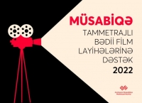 “Tammetrajlı bədii film layihələrinə dəstək 2022” müsabiqəsinin 1-ci mərhələsinin müddəti uzadılıb