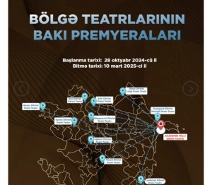 “Bölgə teatrlarının Bakı premyeraları” – Lənkəran teatrı iki tamaşa ilə paytaxtımıza qastrola gəlib