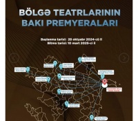 “Bölgə teatrlarının Bakı premyeraları” – Lənkəran teatrı iki tamaşa ilə paytaxtımıza qastrola gəlib