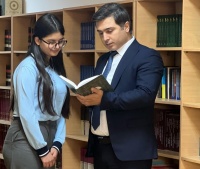 BİR DİREKTOR, BİR ŞAGİRDdə Kamran İsalı və Bikəxanım Həmidova