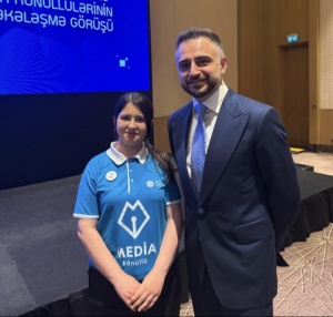 Media könüllüləri ilə Azər Süleymanlı arasında şəbəkələşmə görüşü keçirilib