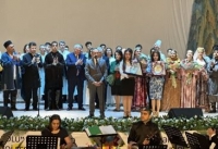 Opera və Balet Teatrı Şəki “İpək Yolu” XII Beynəlxalq Musiqi Festivalının açılışında iştirak edib