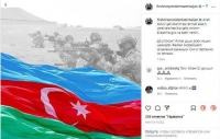 Birinci Vitse-prezident Mehriban Əliyeva şəhid hərbçilərlə bağlı paylaşım edib