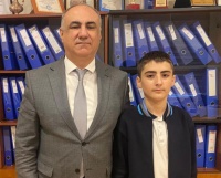 &ldquo;Bir direktor və bir şagird&rdquo; layihəsində Elmar Həşimov və H&uuml;seyn Xəlilzadə