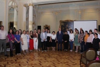 Gürcüstan Milli Muzeyinin baş direktoru David Lordkipanidze  Bakıda mühazirə keçirib