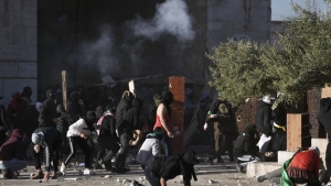 Günün fotosu: Qüdsdə yəhüdilərlə ərəblər toqquşdular