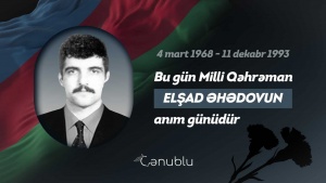 Milli qəhrəman Elşad Əhədovun doğum günüdür