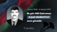 Milli qəhrəman Elşad Əhədovun doğum günüdür
