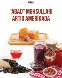 ABAD məhsulları artıq ABŞ bazarına çıxır
