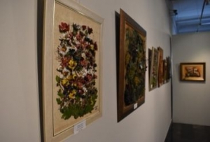 Əməkdar artist Suğra Bağırzadənin fərdi sərgisi açılıb