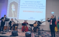 Berlində Məhəmməd Füzulinin 530 illik yubileyinə həsr olunmuş tədbir təşkil edilib
