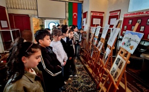 Oğuzda Xocalı faciəsinin 34-c&uuml; ild&ouml;n&uuml;m&uuml;nə həsr olunmuş tədbir ke&ccedil;irilib