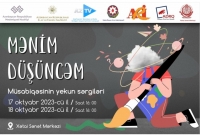 “Mənim düşüncəm” uşaq yaradıcılıq müsabiqəsinin yekun sərgiləri açılacaq