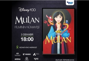 Bazar günü Bakıda &quot;The Walt Disney Studio&quot;nun 100 illiyi qeyd ediləcək