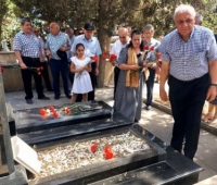 İlk qadın xalq şairi Mirvarid Dilbazinin məzarı ziyarət edilib