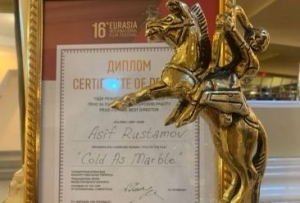 Asif Rüstəmovun filmi daha bir beynəlxalq mükafata layiq görülüb