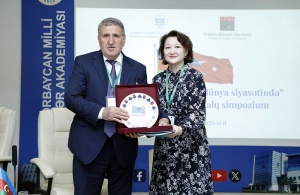 Türk Mədəniyyəti və İrsi Fondunun prezidenti “Azərbaycan və Türkiyə dünya siyasətində” mövzulu Beynəlxalq Simpoziumda iştirak edib