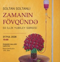 Zamanın f&ouml;vq&uuml;ndə&rdquo; &ndash; yubiley sərgisi