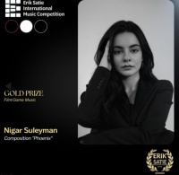 Nigar Süleymanın “Zümrüd quşu” filminə bəstələdiyi saundtrek beynəlxalq mükafata layiq görülüb