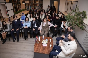 “KitabLab” layihəsinə start verilib  - TƏLƏBƏLƏRİN RÖVŞƏN ABDULLAOĞLU İLƏ GÖRÜŞÜ